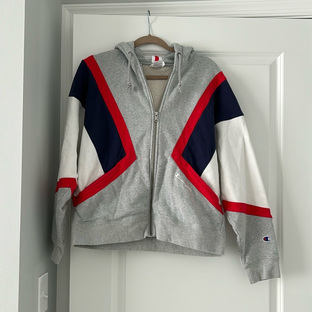 Champion hooded zip up